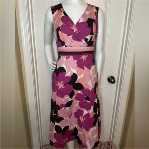 Croft & Barrow, pretty, spring/summer floral, sleeveless dress. Size 1X